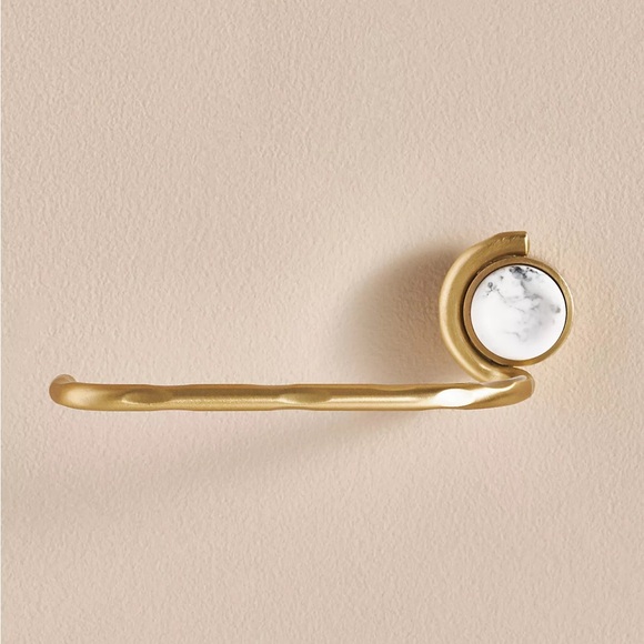 Anthropologie AINO TOILET PAPER HOLDER Style No.  82850835 BRONZE - Picture 1 of 3